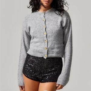 MICRO SEQUIN SHORTS